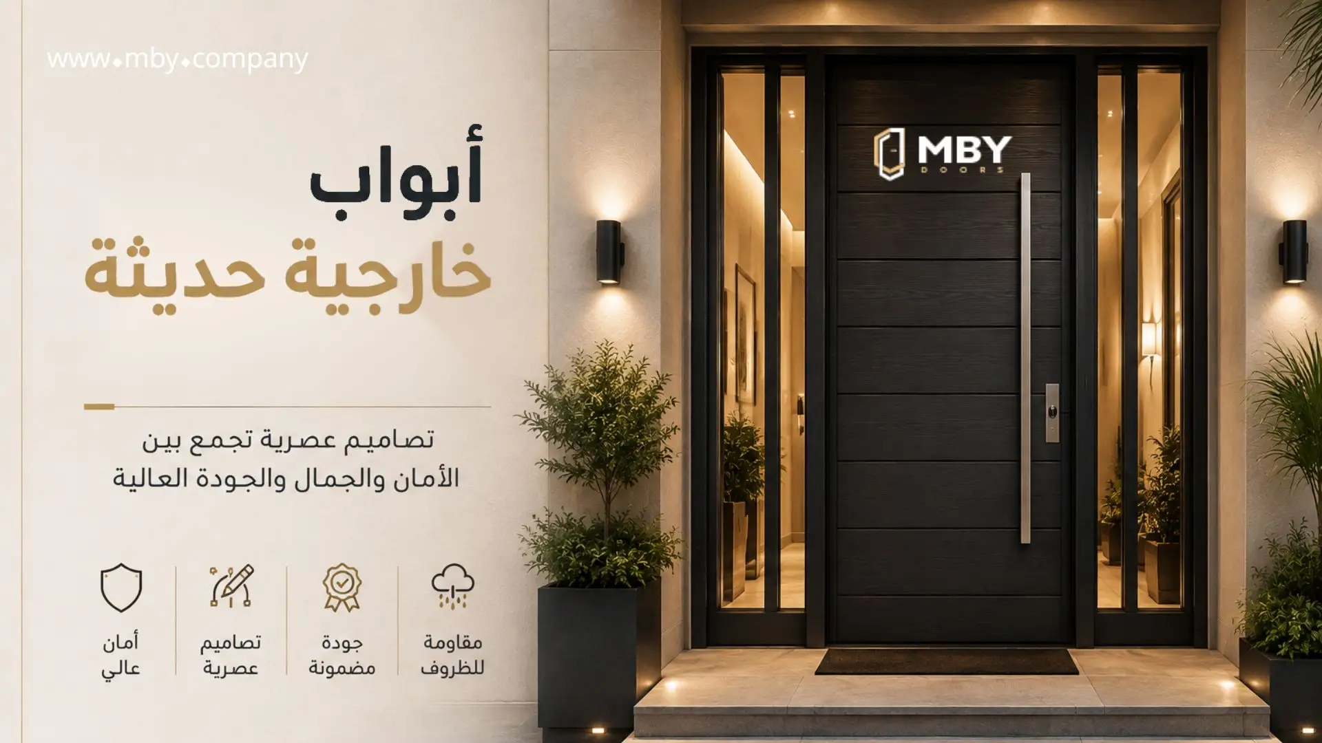 ابواب خارجية حديثة